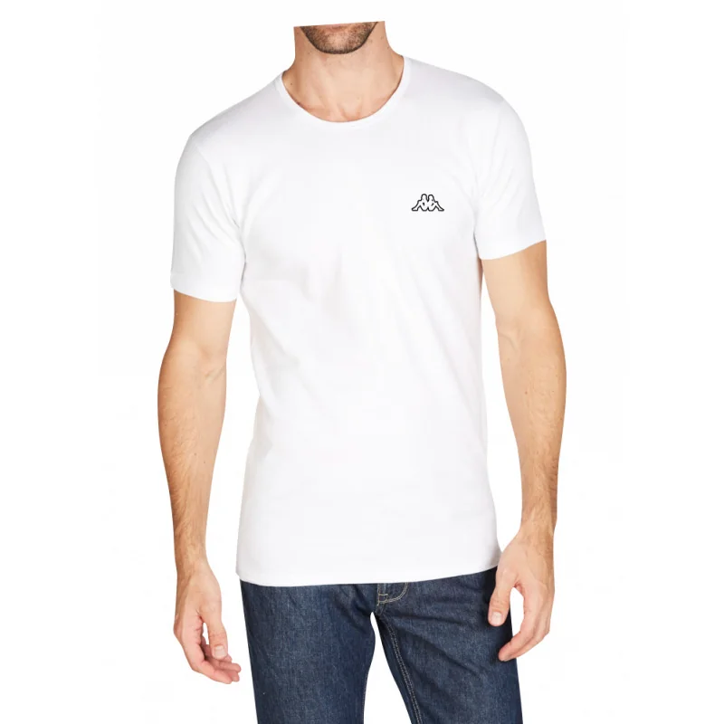 Футболка Kappa T-shirt Mezza Manica Girocollo білий Чол XL (K1304 Bianco)