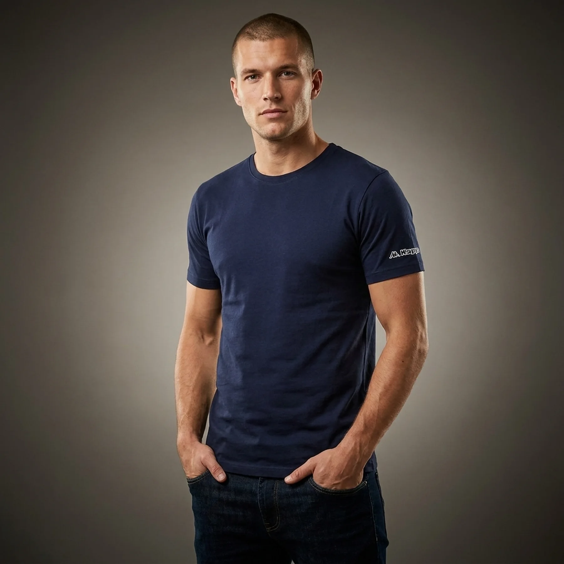 Футболка Kappa T-shirt Mezza Manica Girocollo темно-синій Чол XL
