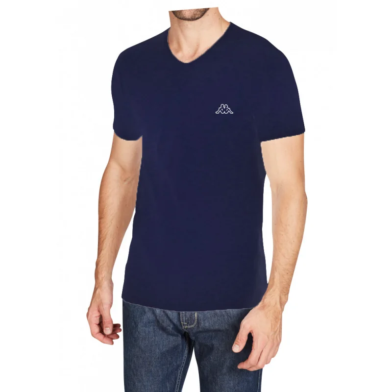 Футболка Kappa T-shirt Mezza Manica Scollo V темно-синій Чол L (K1311 BluNavy)