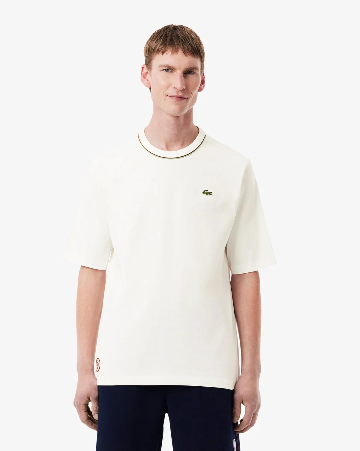 Футболка Lacoste Roland-Garros Edition Jersey — Одяг