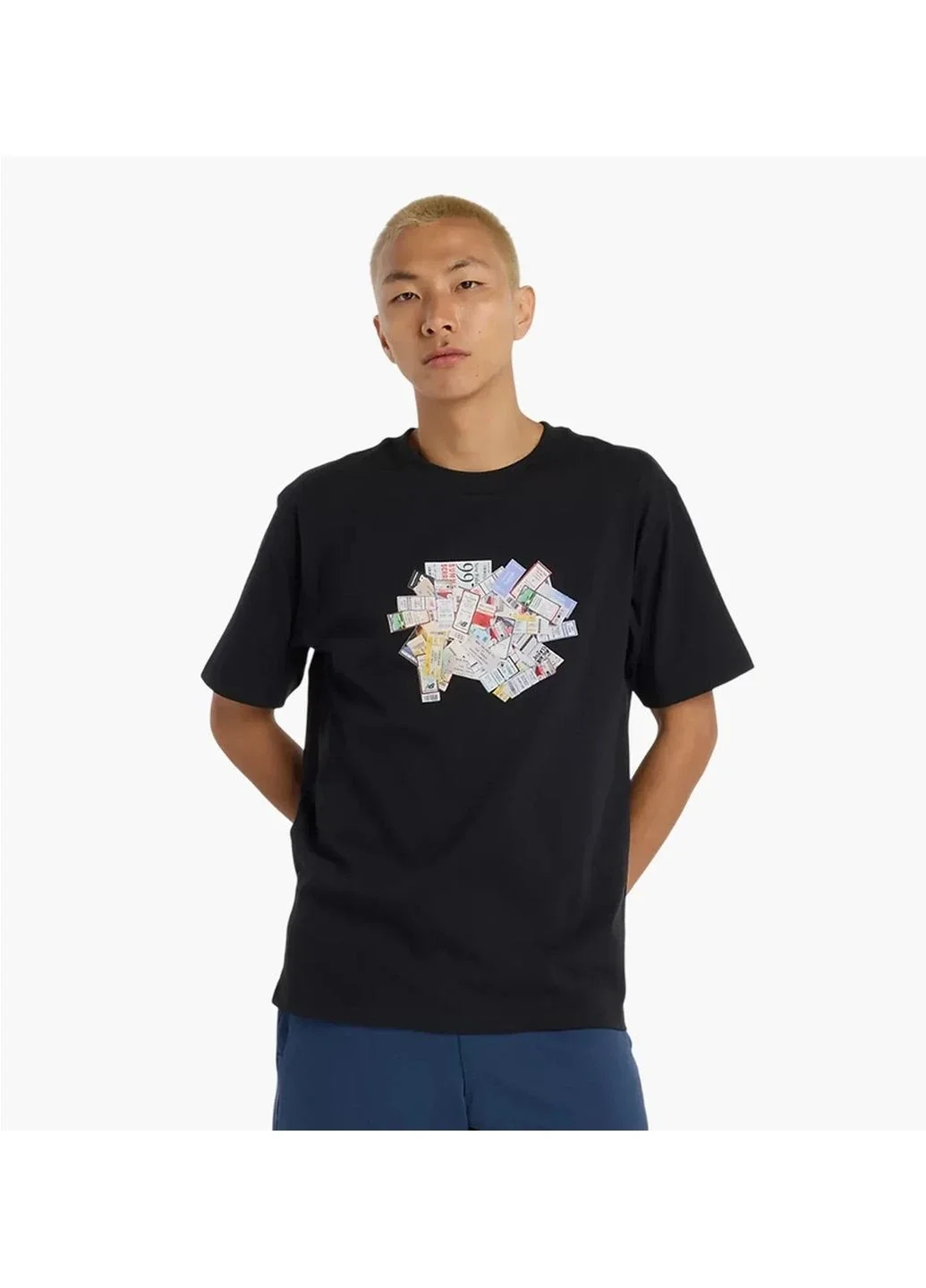 Футболка New Balance Athletics Ticket T-Shirt Black