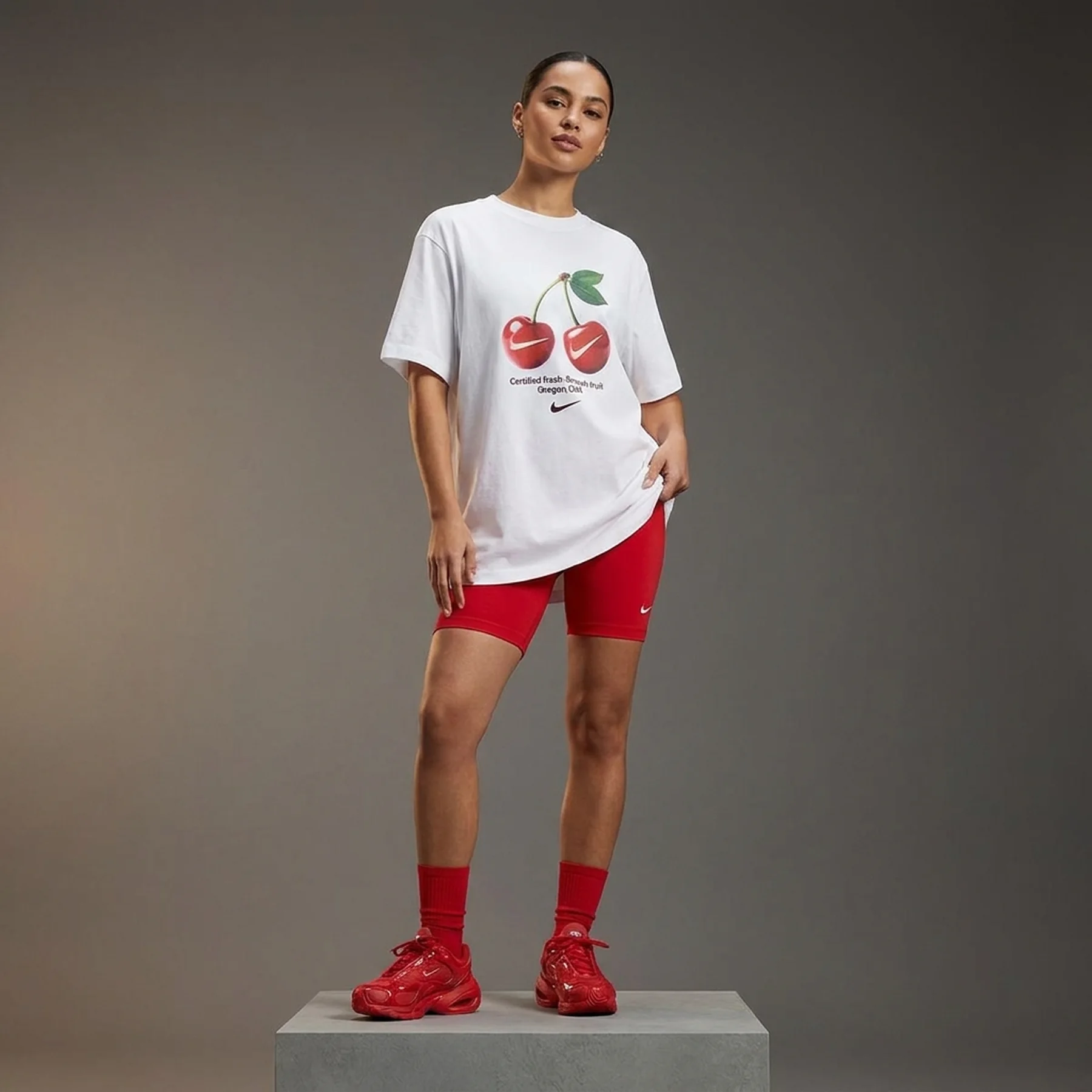 Футболка Nike Sportswear Cherry Graphic Relaxed Women's T-Shirt