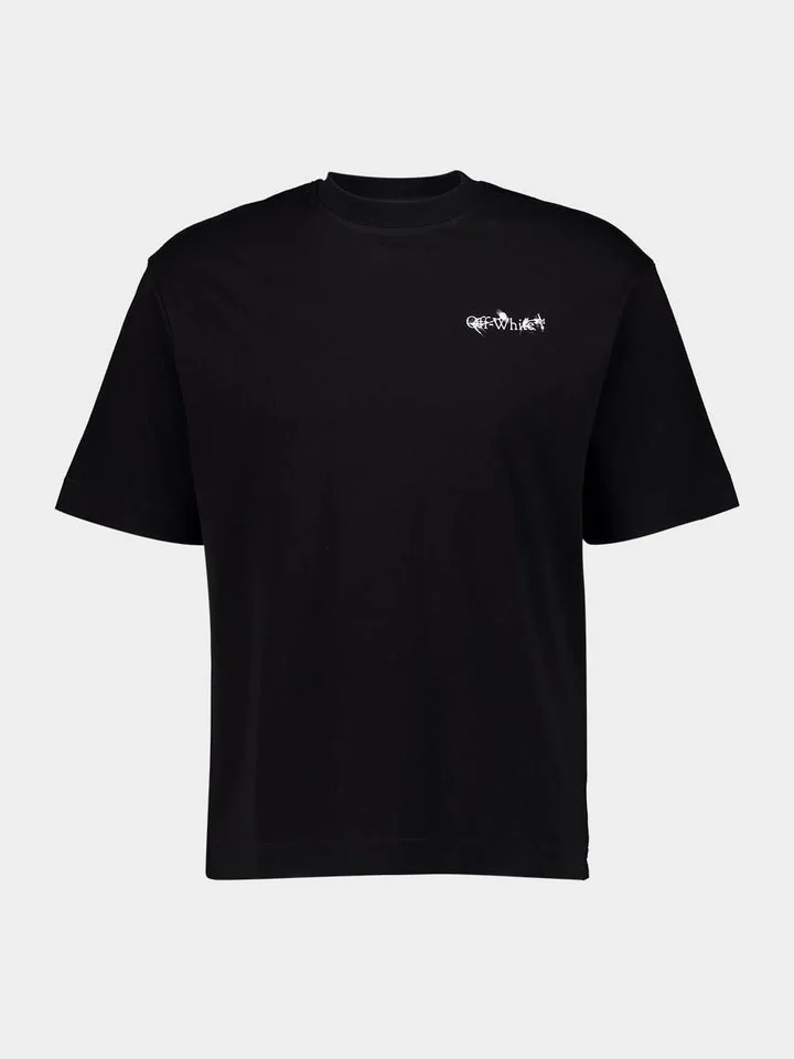 Футболка Off-White Flower Arrow T-Shirt Black