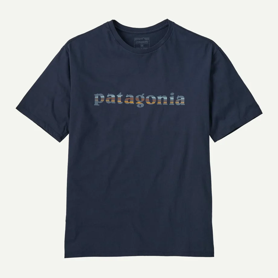 Футболка Patagonia Men's '73 Text Logo Organic T-Shirt