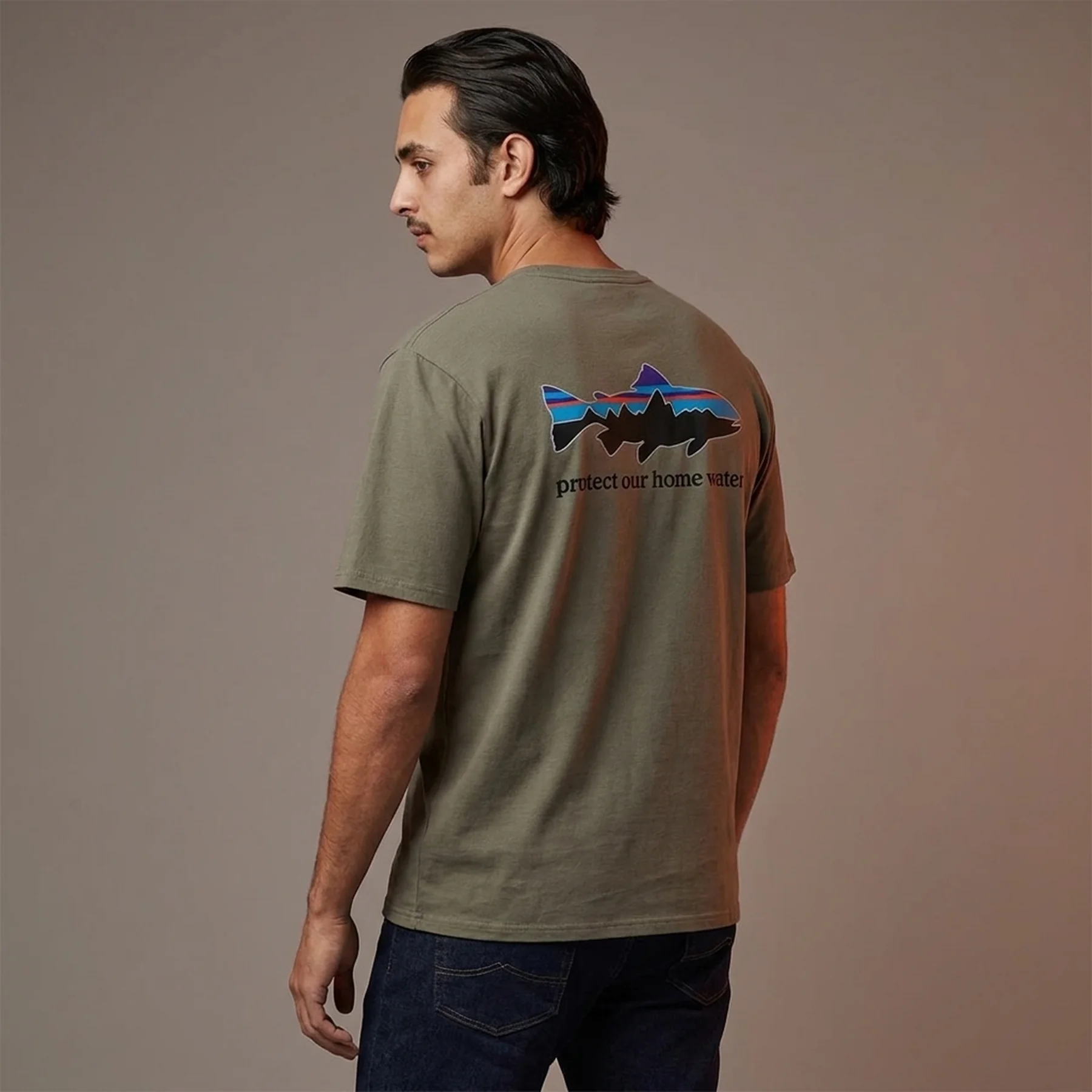 Футболка Patagonia Men's Home Water Trout