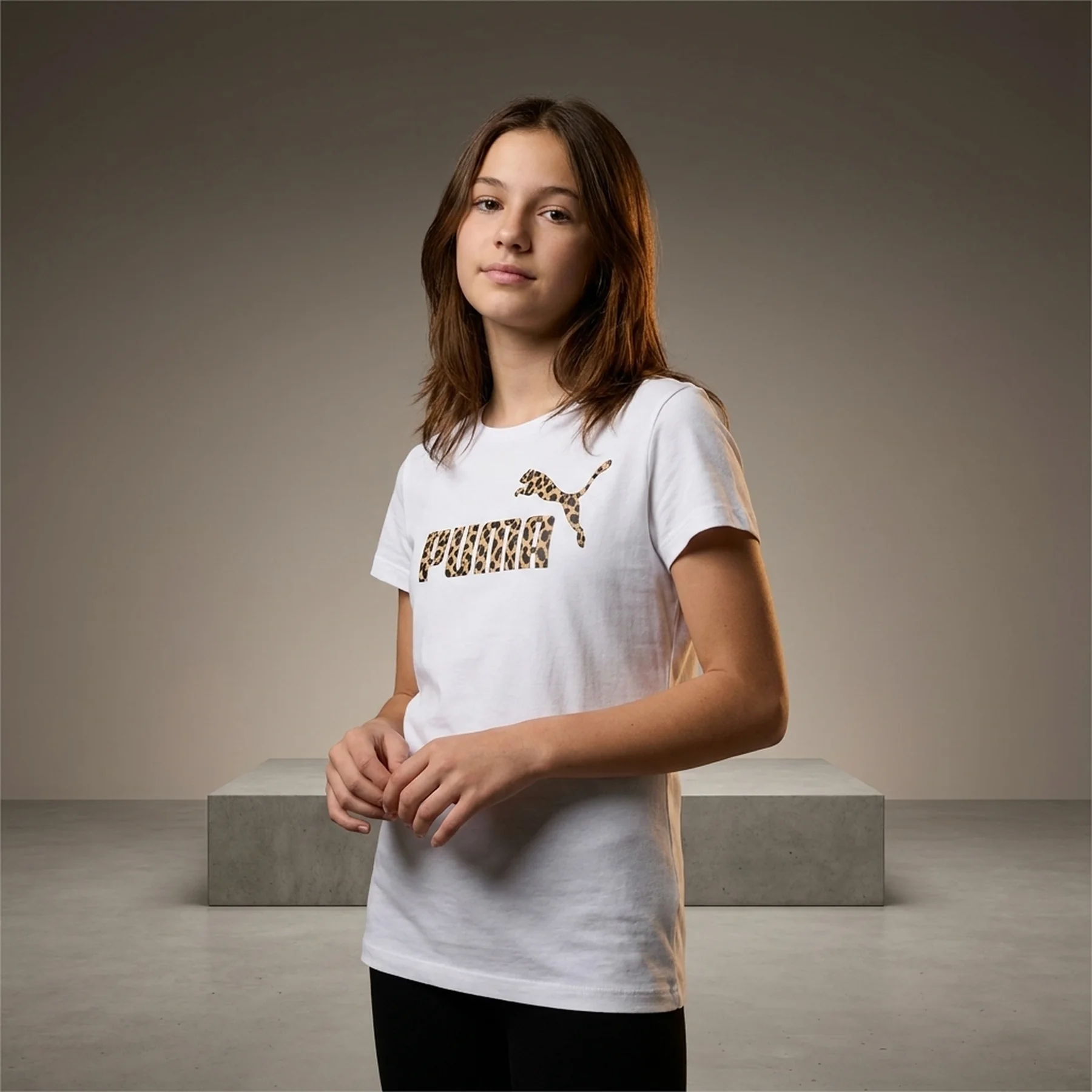 Футболка підліткова Puma Ess Animal White (676419-65)
