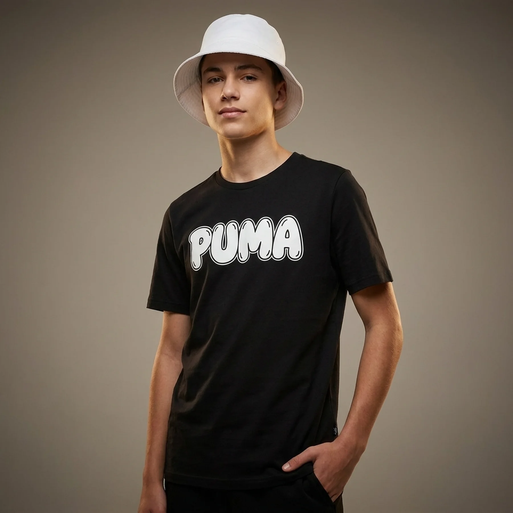 Футболка підліткова Puma Ess+ Mid 90S Graphic Tee Black (679720-01)