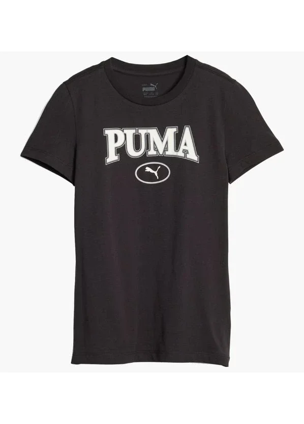Футболка підліткова Puma Squad Youth Graphic Tee Black (676441-01)