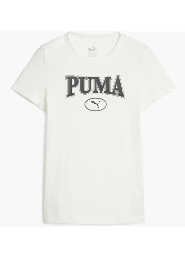 Футболка підліткова Puma Squad Youth Graphic Tee White (676441-65)