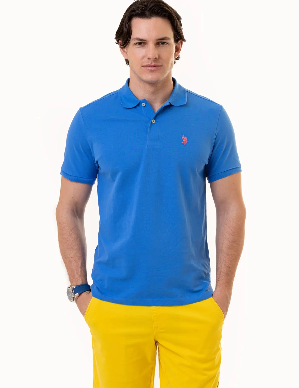 Футболка-поло US Polo Assn з логотипом 1159844748
