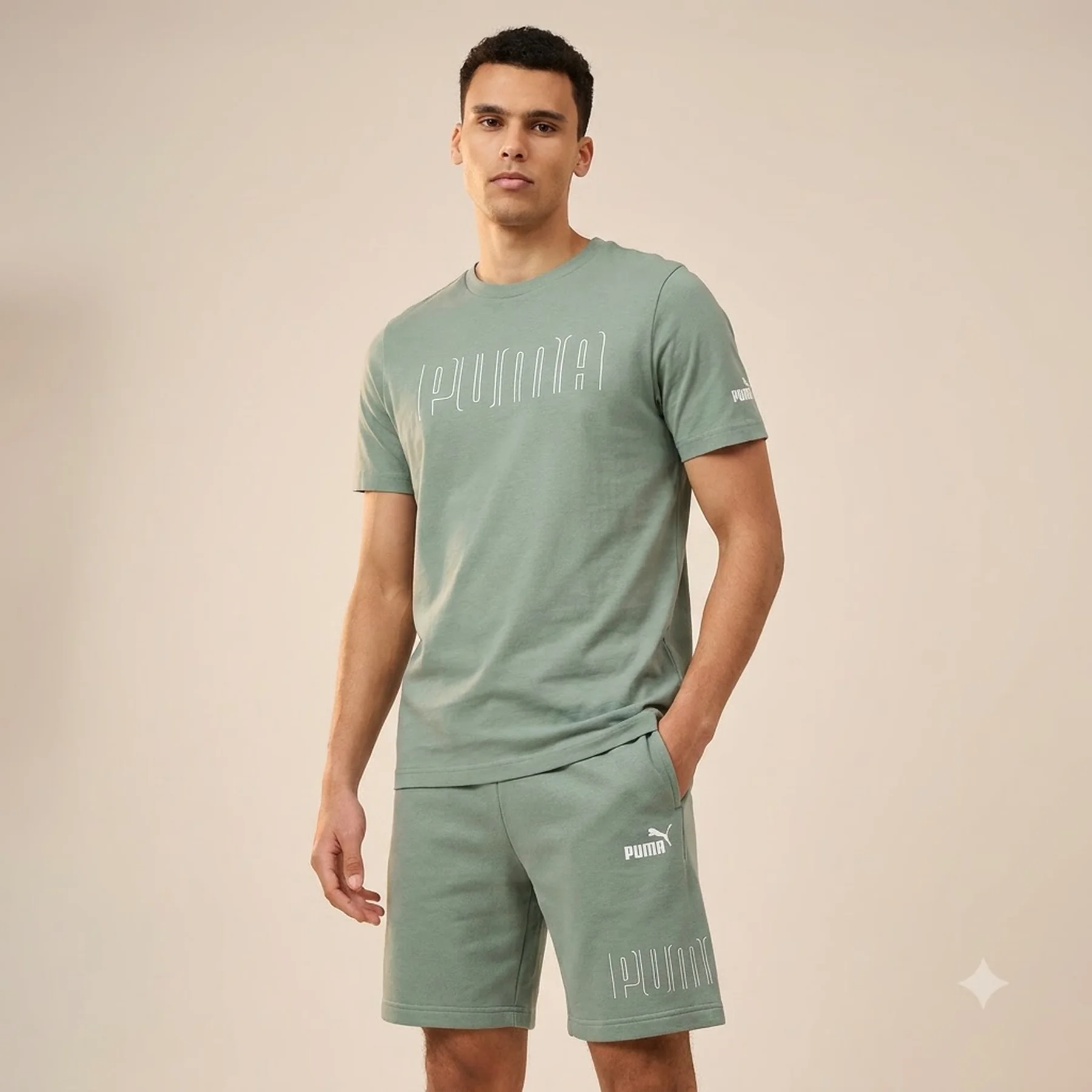 Футболка PUMA SPORT Graphic Tee 68461730 Puma S Фісташковий
