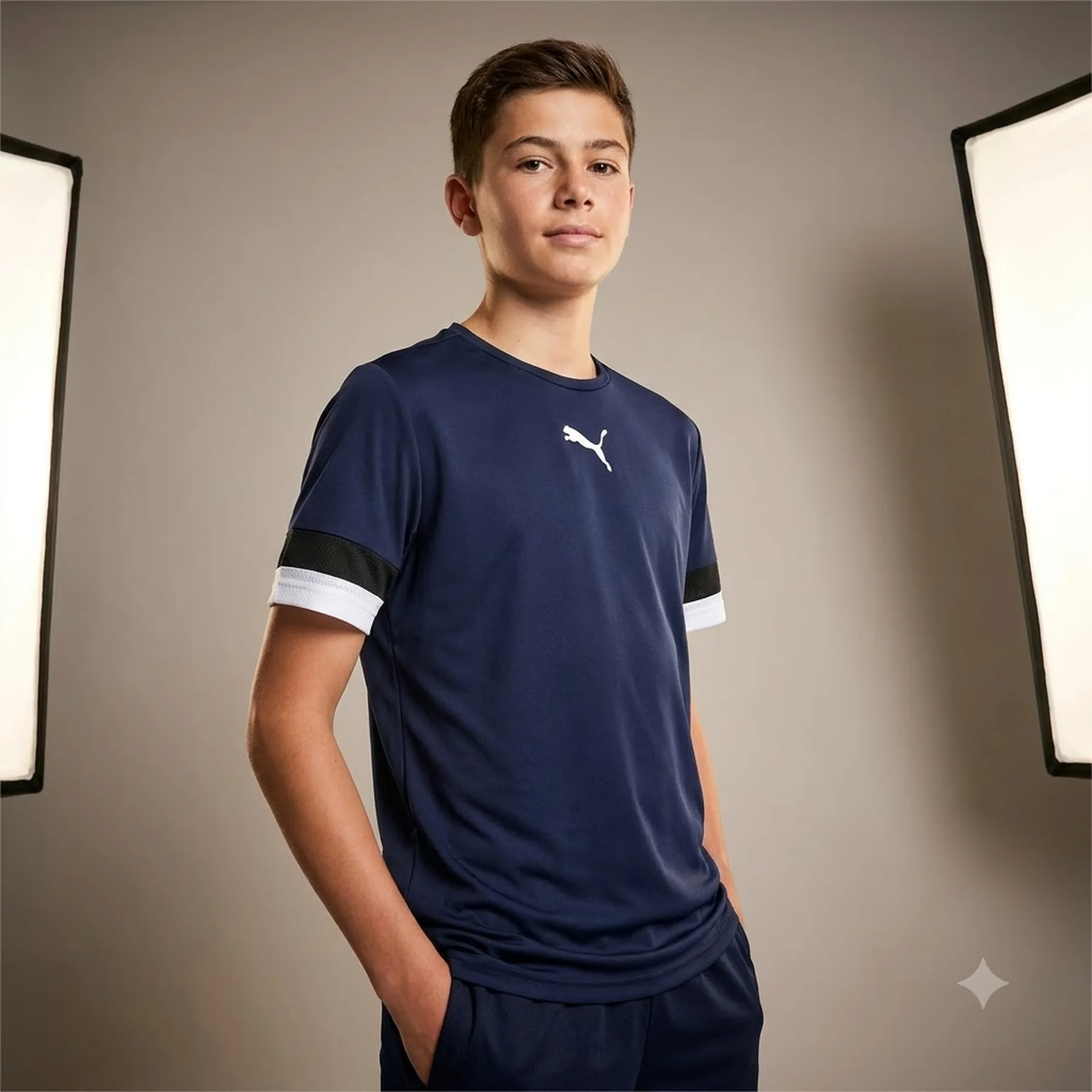 Футболка Puma teamRISE Jersey Jr