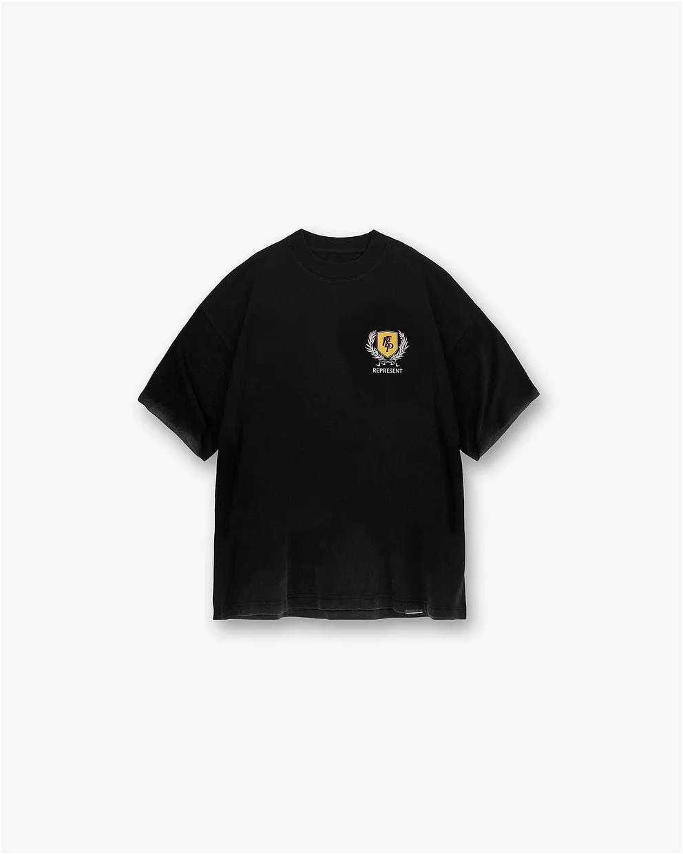 Футболка Represent Crest 'Vintage Black'