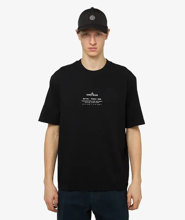 Футболка Stone Island V0029 big logo