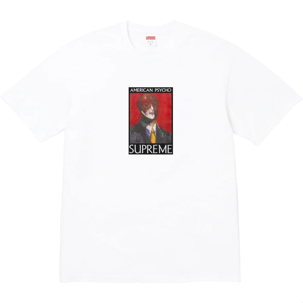 Футболка Supreme American Psycho Tee White