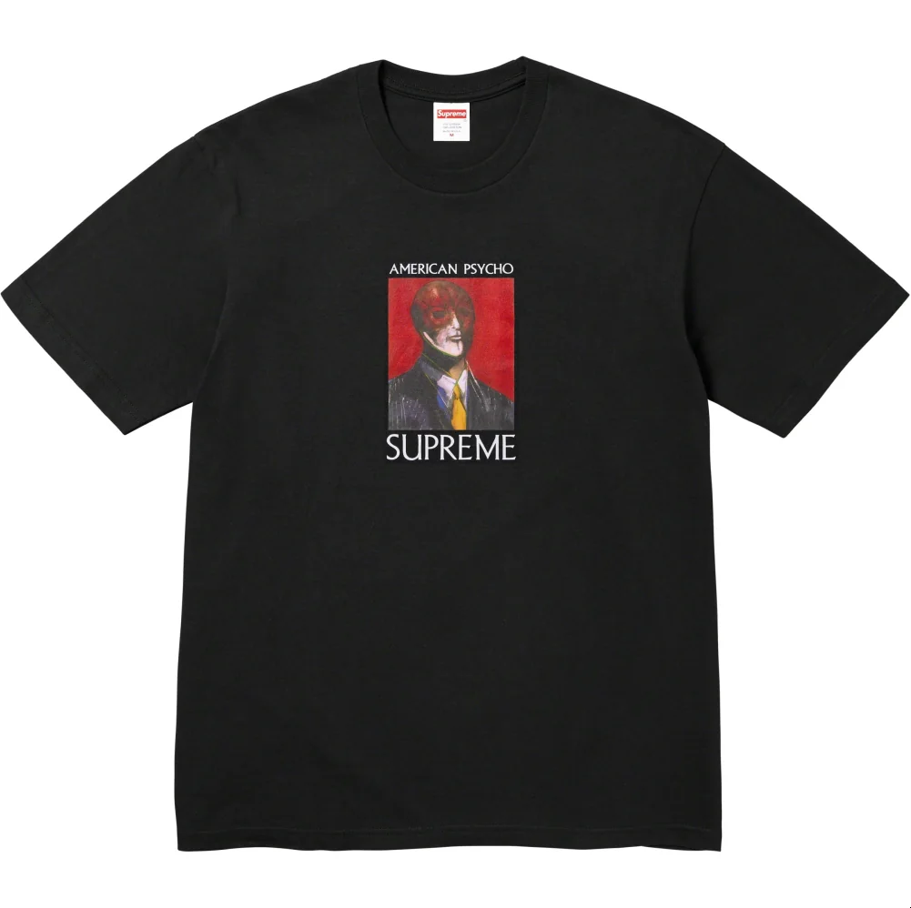 Футболка Supreme American Psycho Tee black