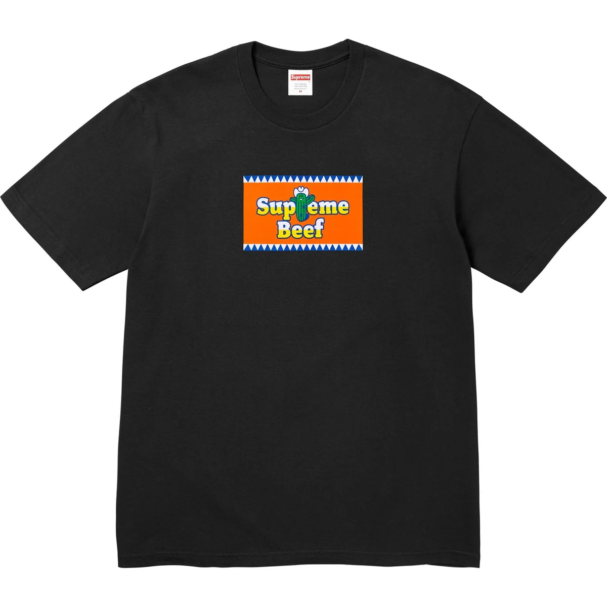 Футболка SUPREME BEEF TEE BLACK