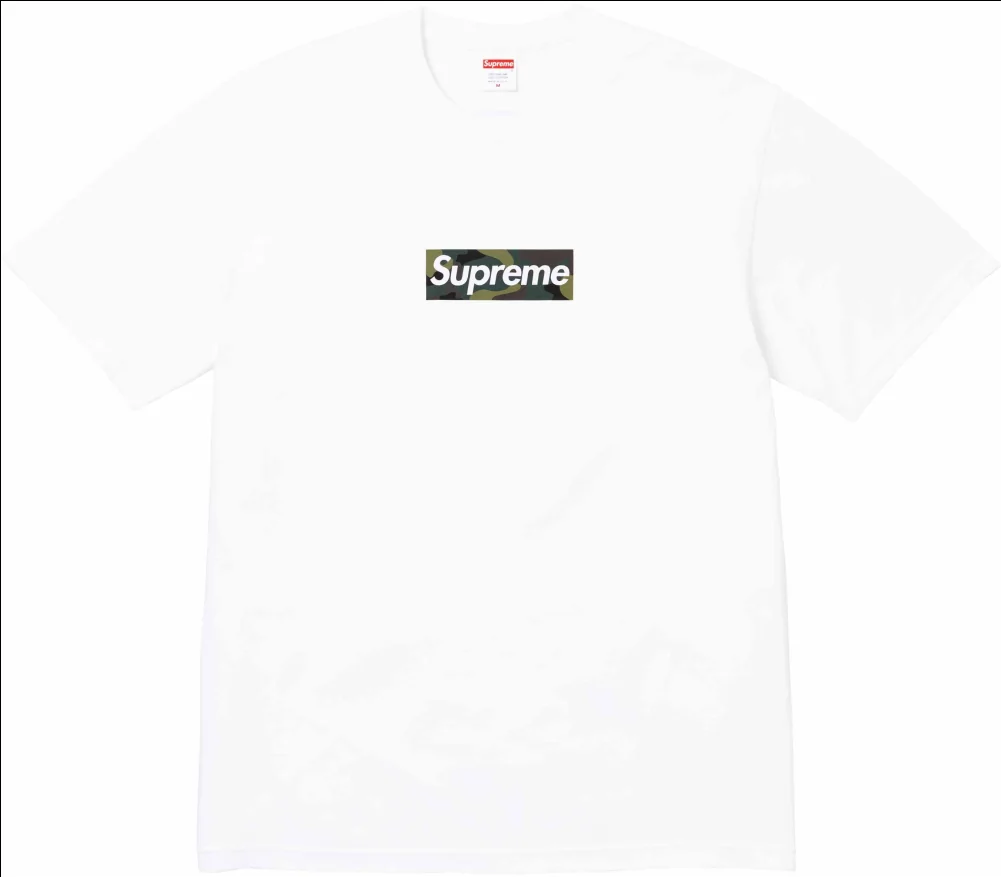 Футболка Supreme Box Logo Tee White (FW23)