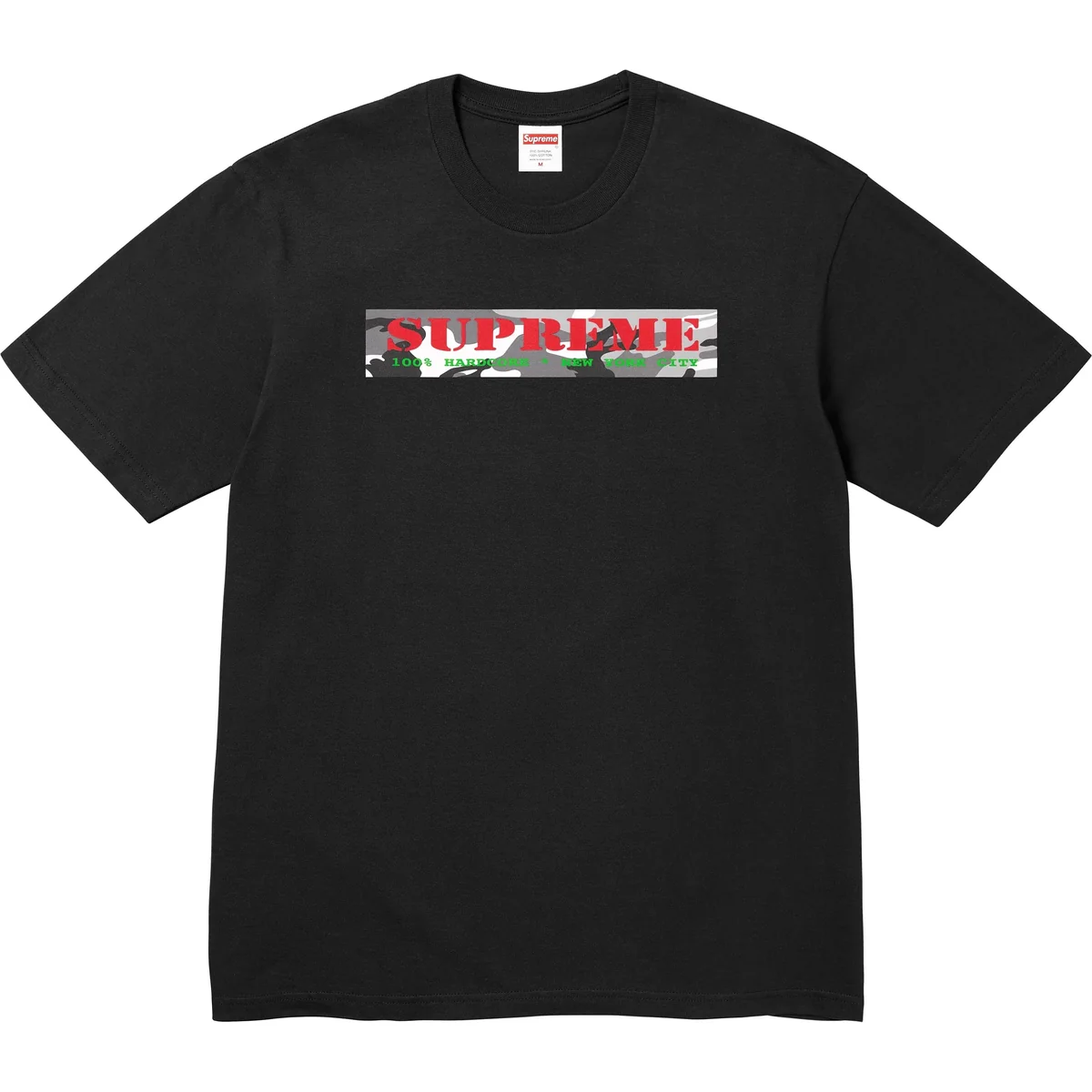 Футболка SUPREME HARDCORE TEE BLACK