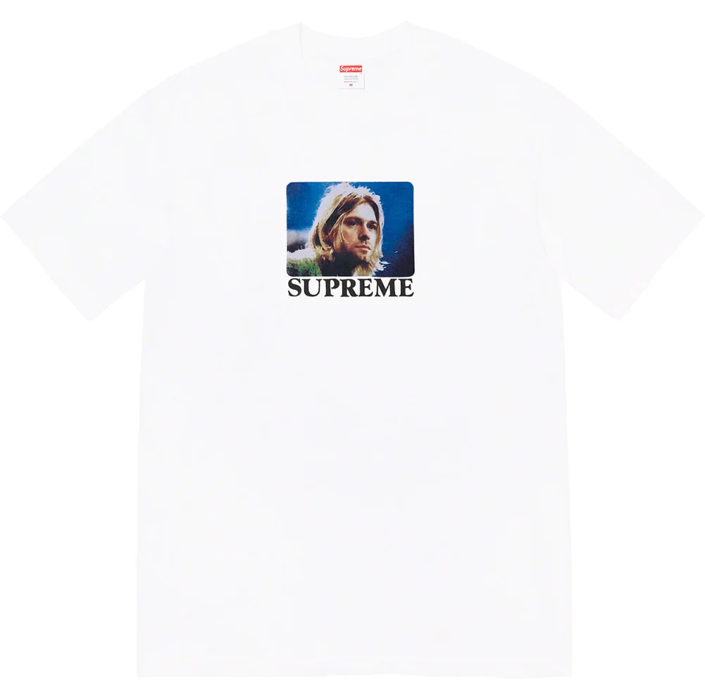 Футболка Supreme Kurt Cobain Tee Pale white