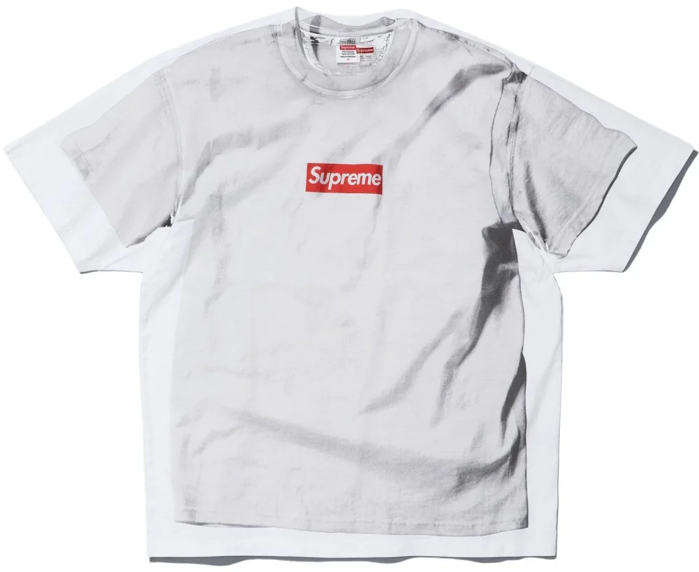 Футболка Supreme/MM6 Maison Margiela Box Logo Tee — Одяг