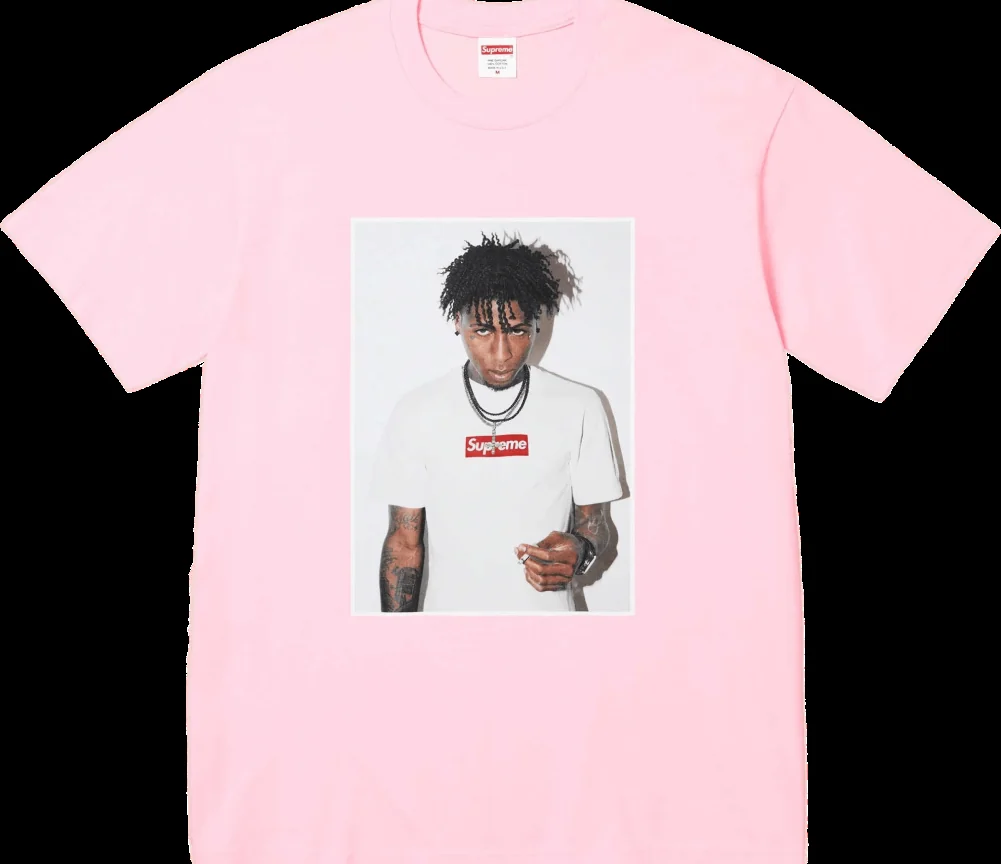 Футболка Supreme NBA Youngboy Tee pink