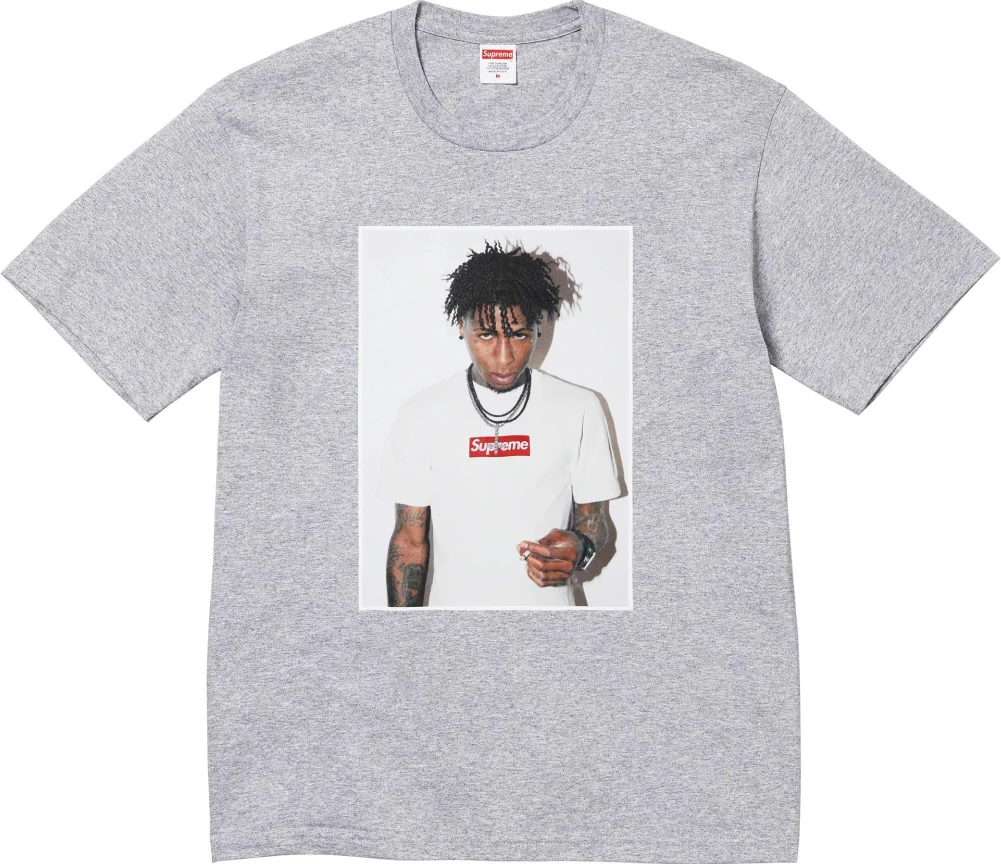 Футболка Supreme NBA Youngboy Tee grey