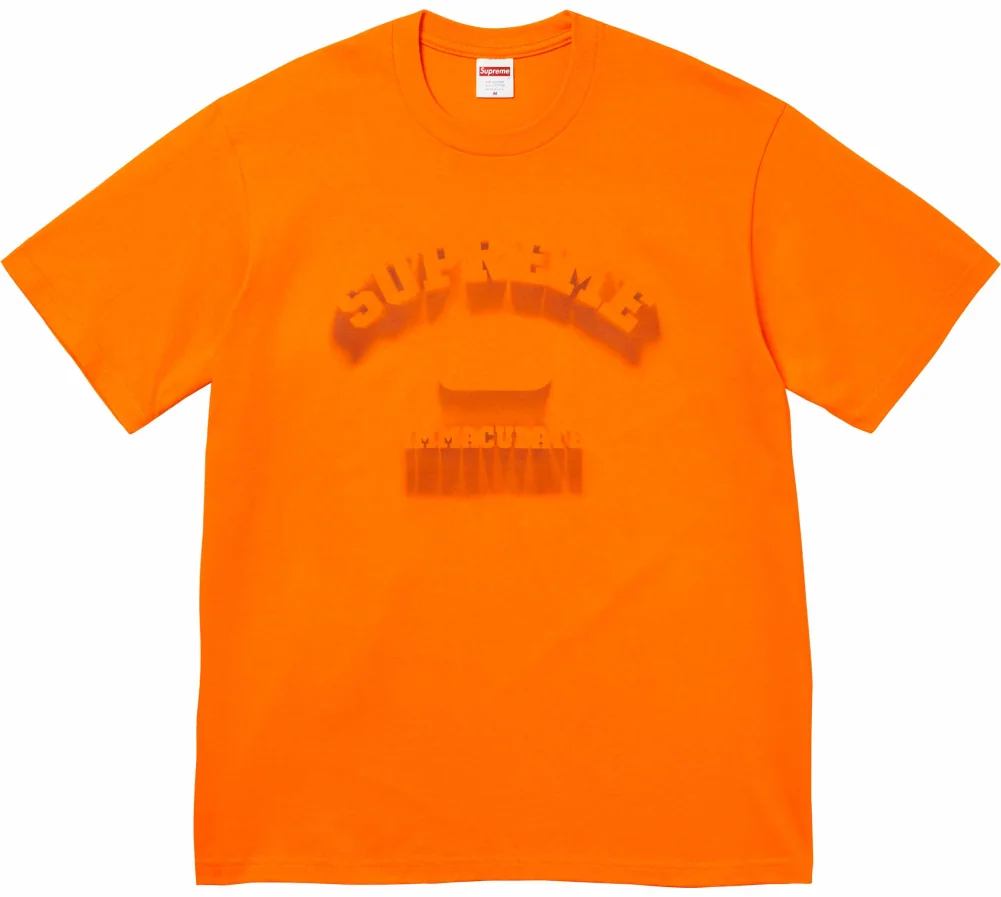 Футболка Supreme Shadow Tee Heather orange