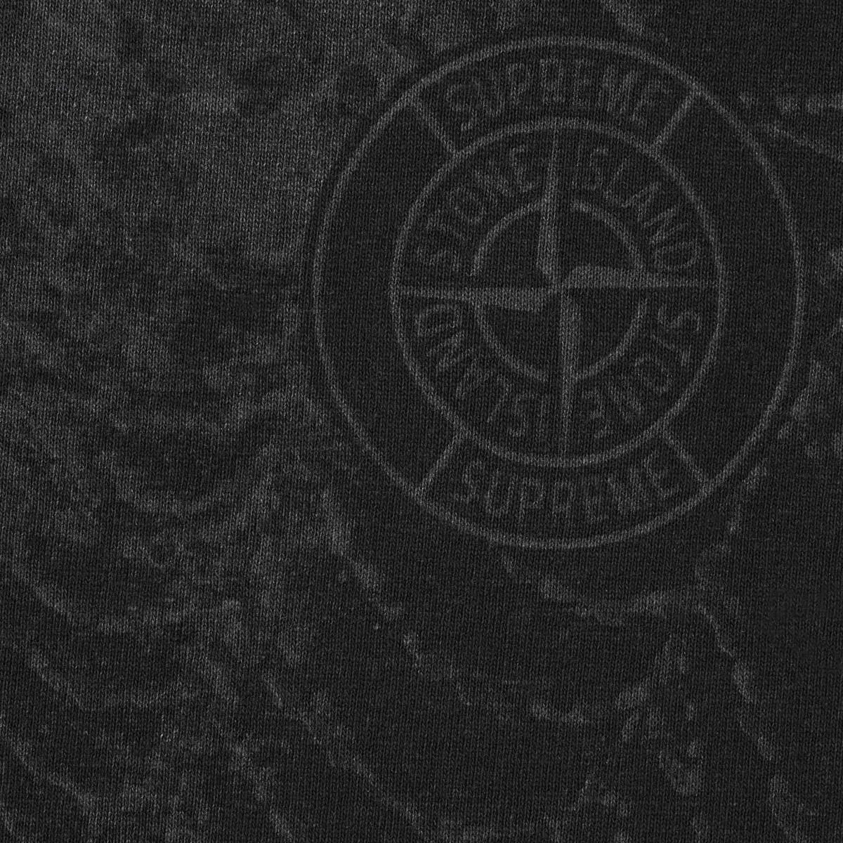Футболка Supreme®/Stone Island® S/S Top black — Одяг