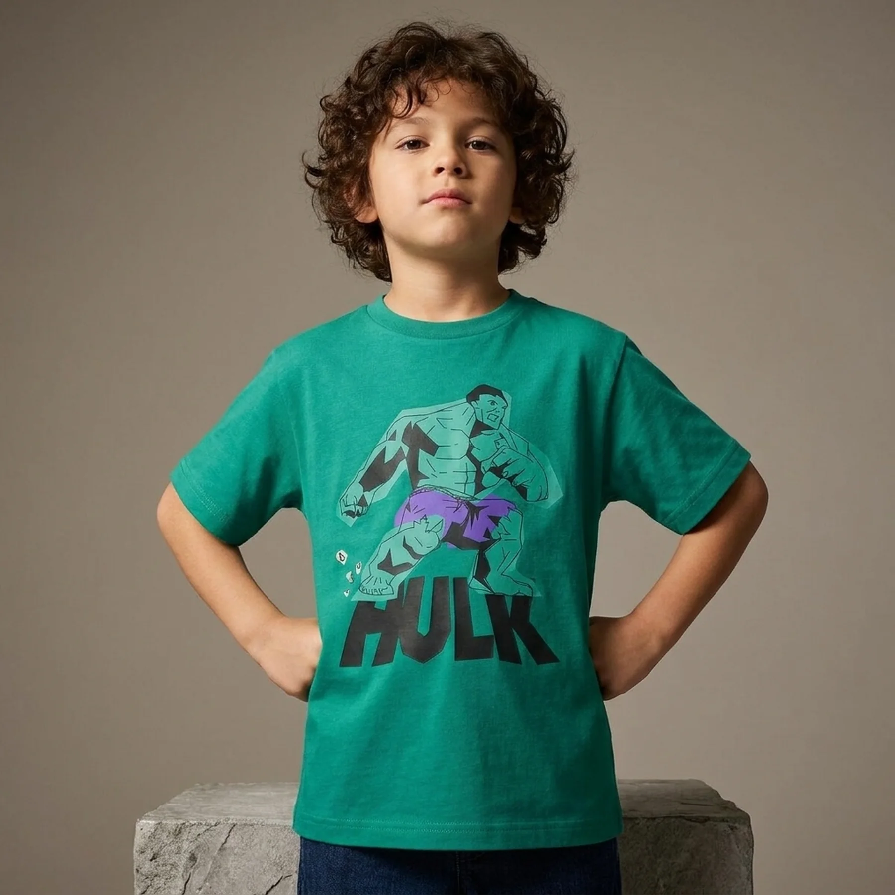 Футболка Uniqlo з принтом HULK 1159795928