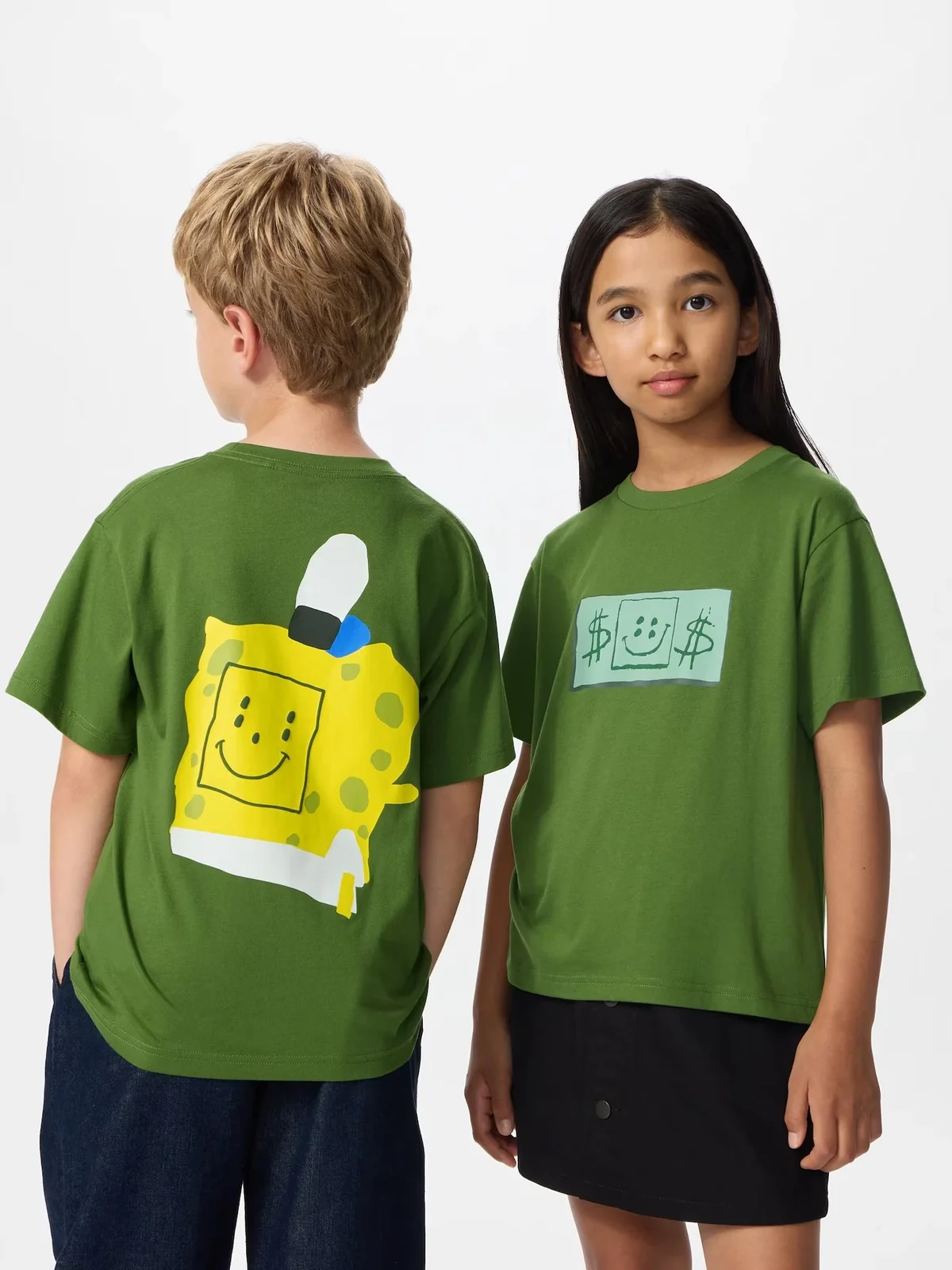 Футболка Uniqlo з принтом SpongeBob SquarePants 1159832291