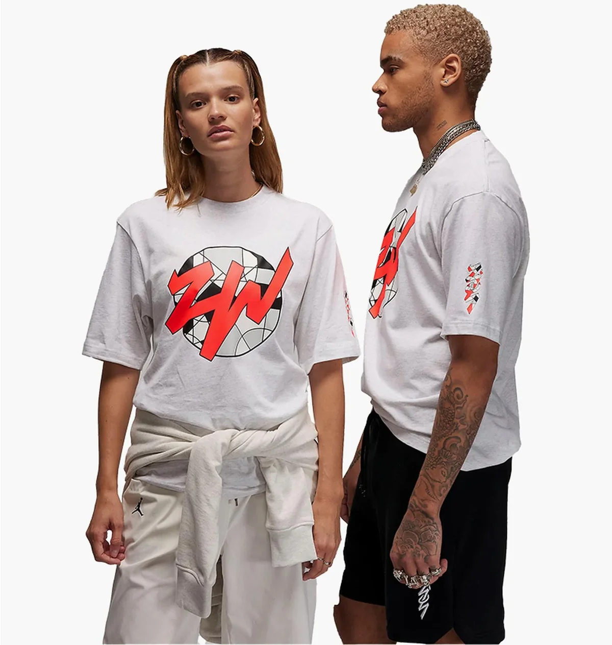 Футболка унісекс Jordan Zion T-Shirt White (FD2394-051)