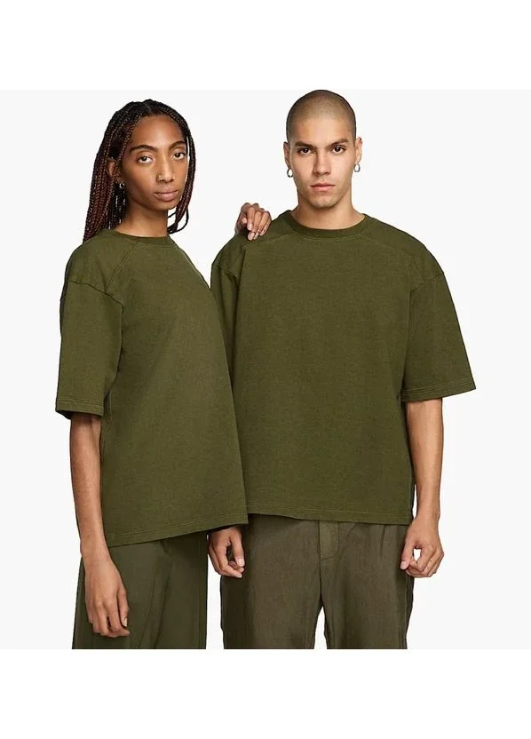 Футболка унісекс Nike Every Stitch Considered Garment Dyed Olive (FQ0276-355)