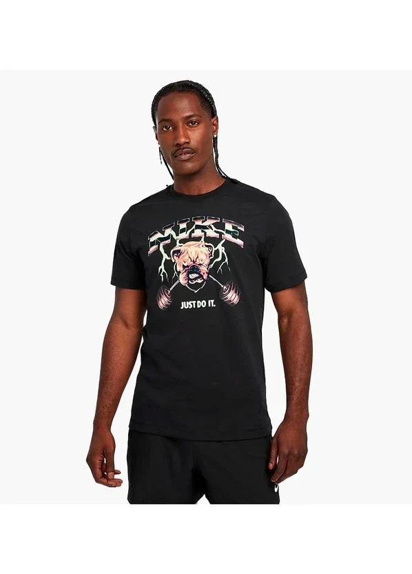 Футболка унісекс Nike M Nk Tee Gym Kit Summit (HF6154-010)