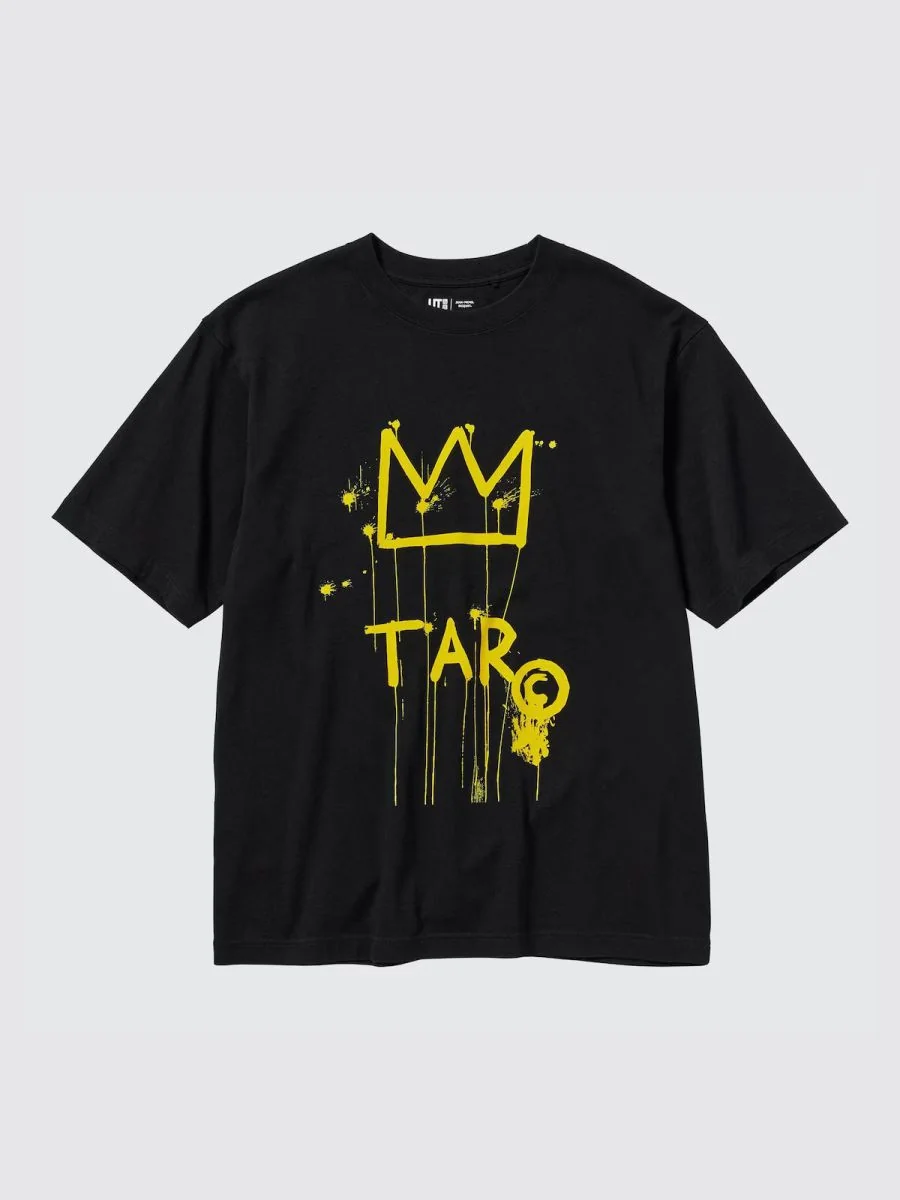 Футболка UT Archive UNIQLO Jean-Michel Basquiat King Pleasure 1159816521 (Чорний XS)