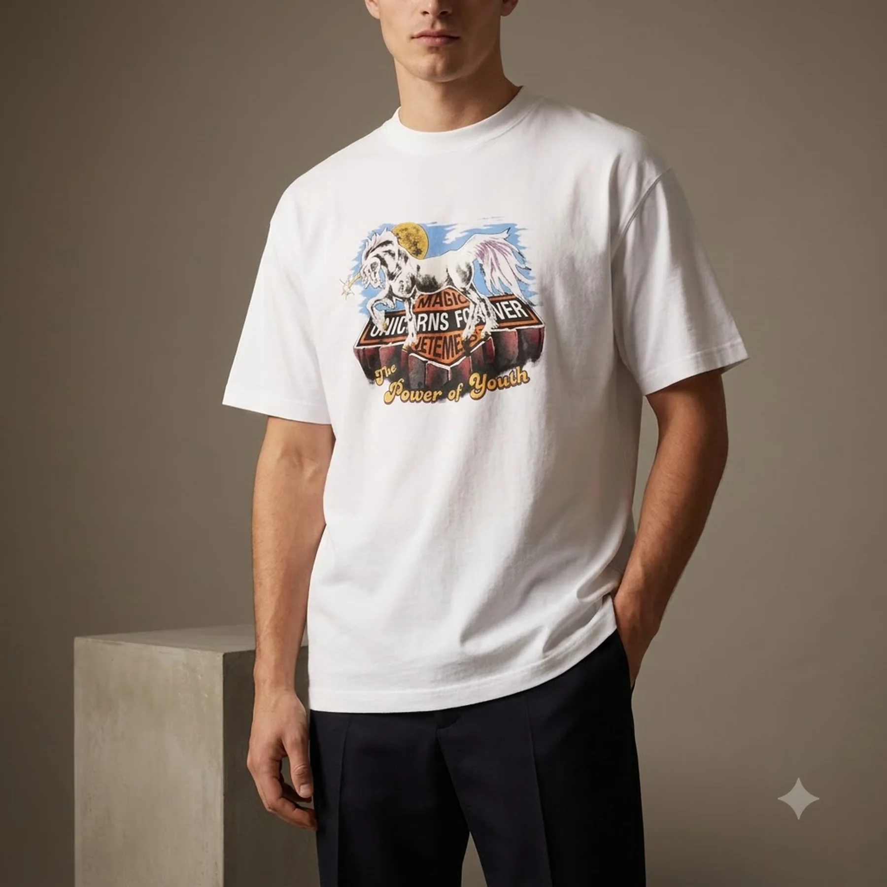 Футболка Vetements Unicorn T-Shirt Vetements