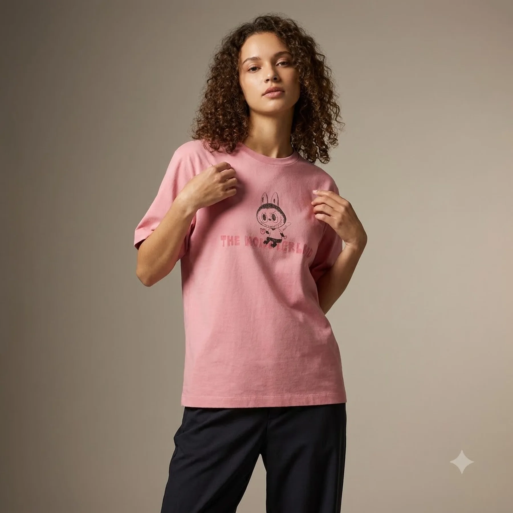 Футболка з принтом Labubu POP MART UT UNIQLO 1159853023
