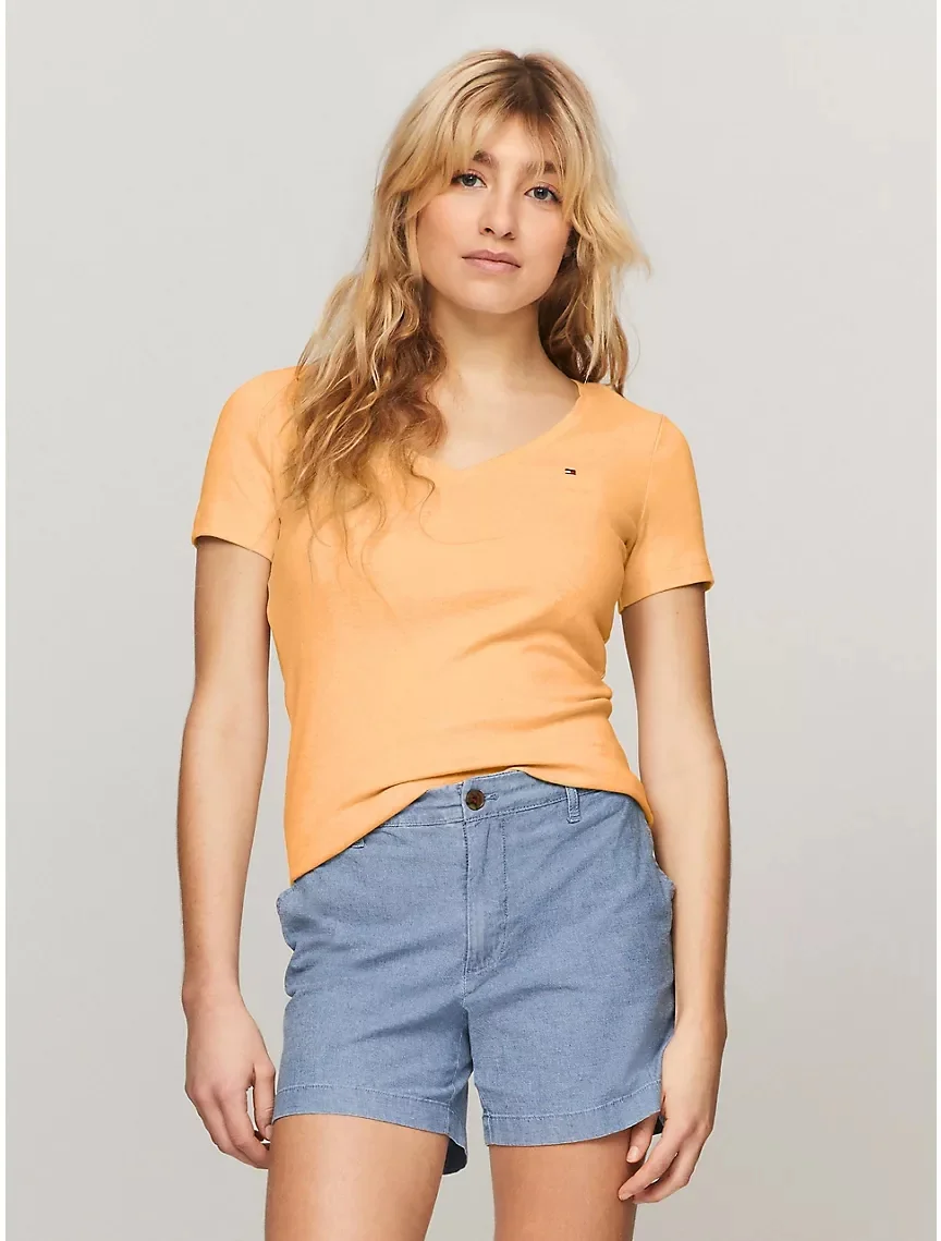 Футболка женская Tommy Hilfiger с логотипом 1159814020