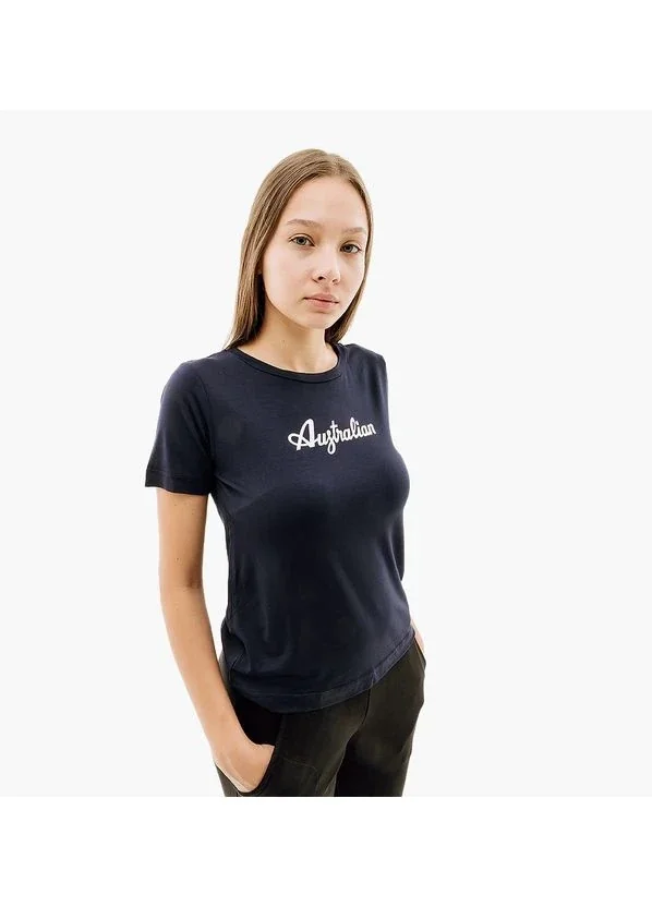 Футболка жіноча Australian Cotton Tee Holographic Logo Blue (LSDTS0030-200)