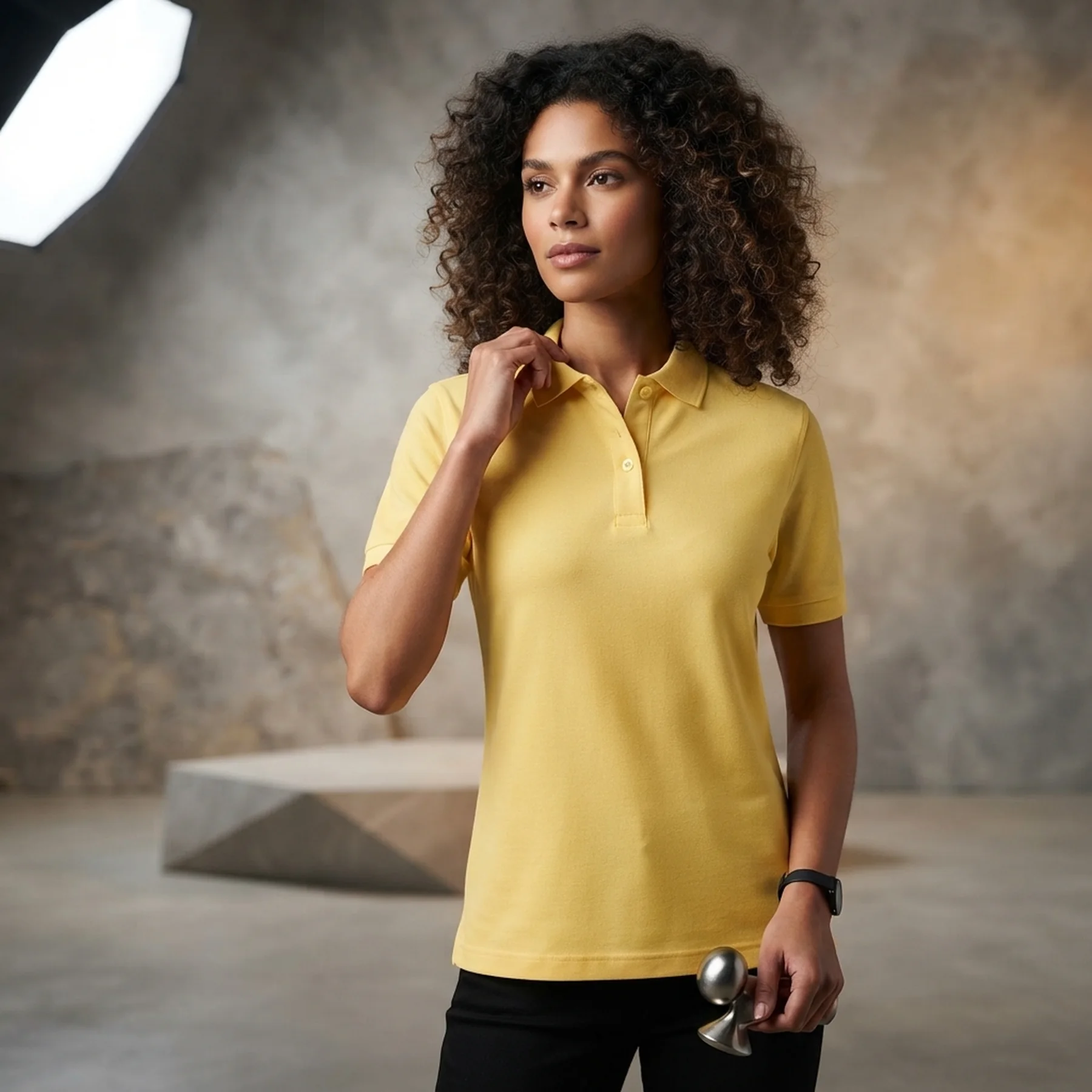 Футболка жіноча Australian Easy Pique El Polo R-Fit Yellow (LSUPO0007-329)