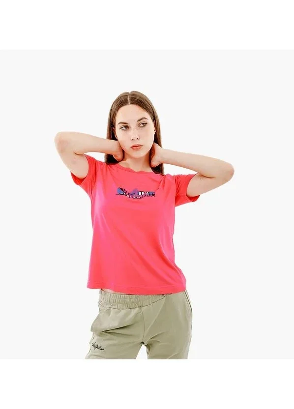 Футболка жіноча Australian Logo Flowers Tee Jersey (LSDTS0027-227)