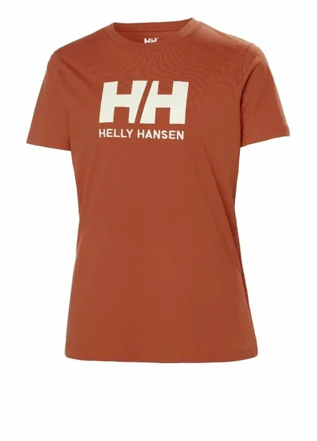 Футболка жіноча Helly Hansen Logo T-Shirt W Terracotta 2023 At Ekosport (34112-179)