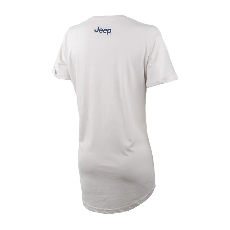 Футболка жіноча Jeep T-Shirt Oversize Star Striped Print Turn (O102613-J863)