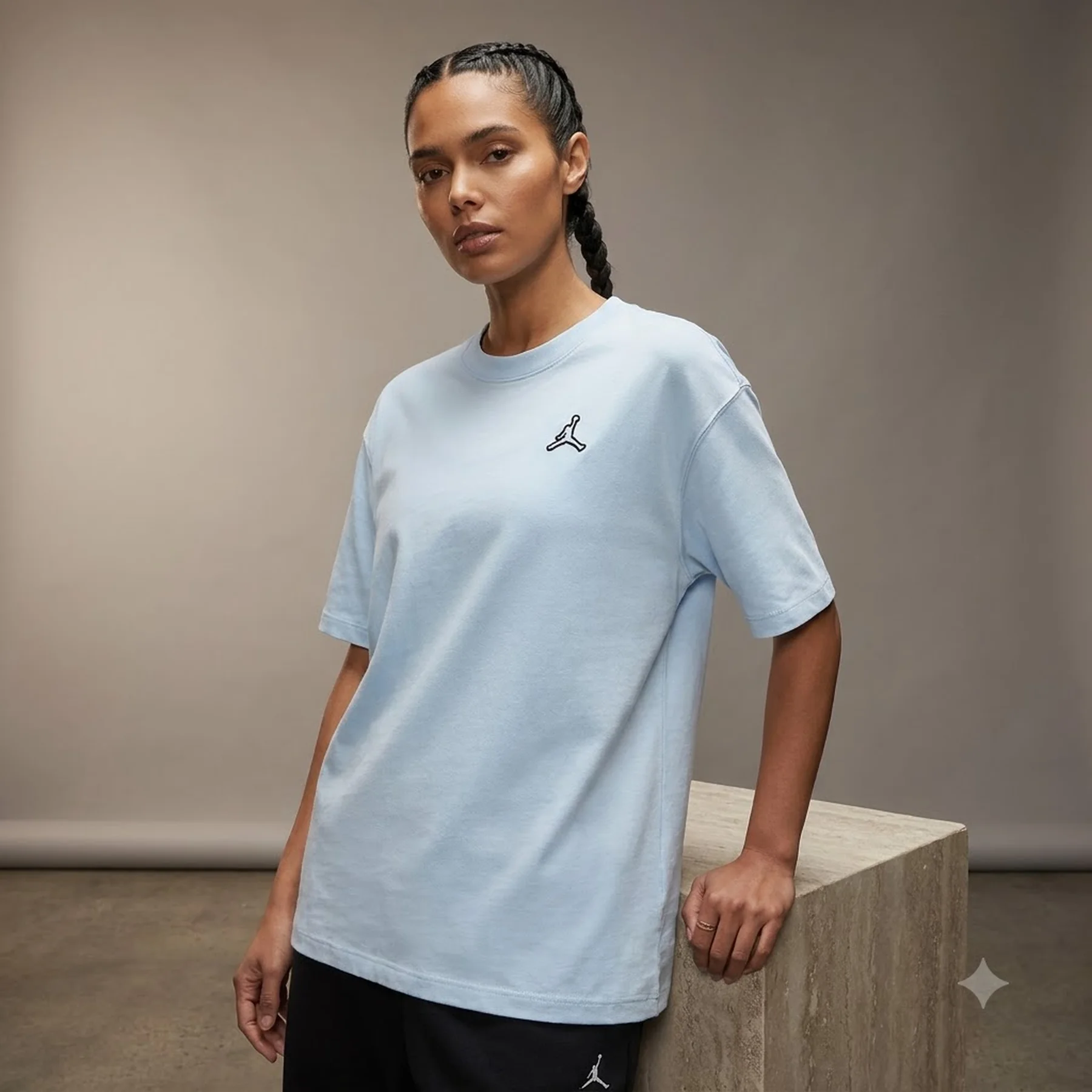 Футболка жіноча Jordan Essentials Blue Dm5029-411 (DM5029-411)