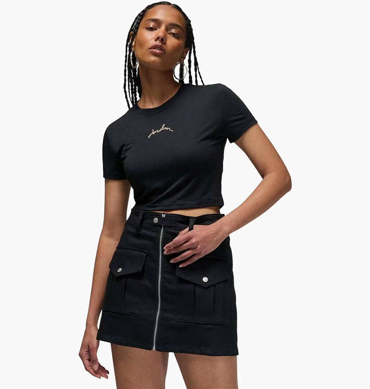 Футболка жіноча Jordan Slim Cropped T-Shirt (FN5720-010)