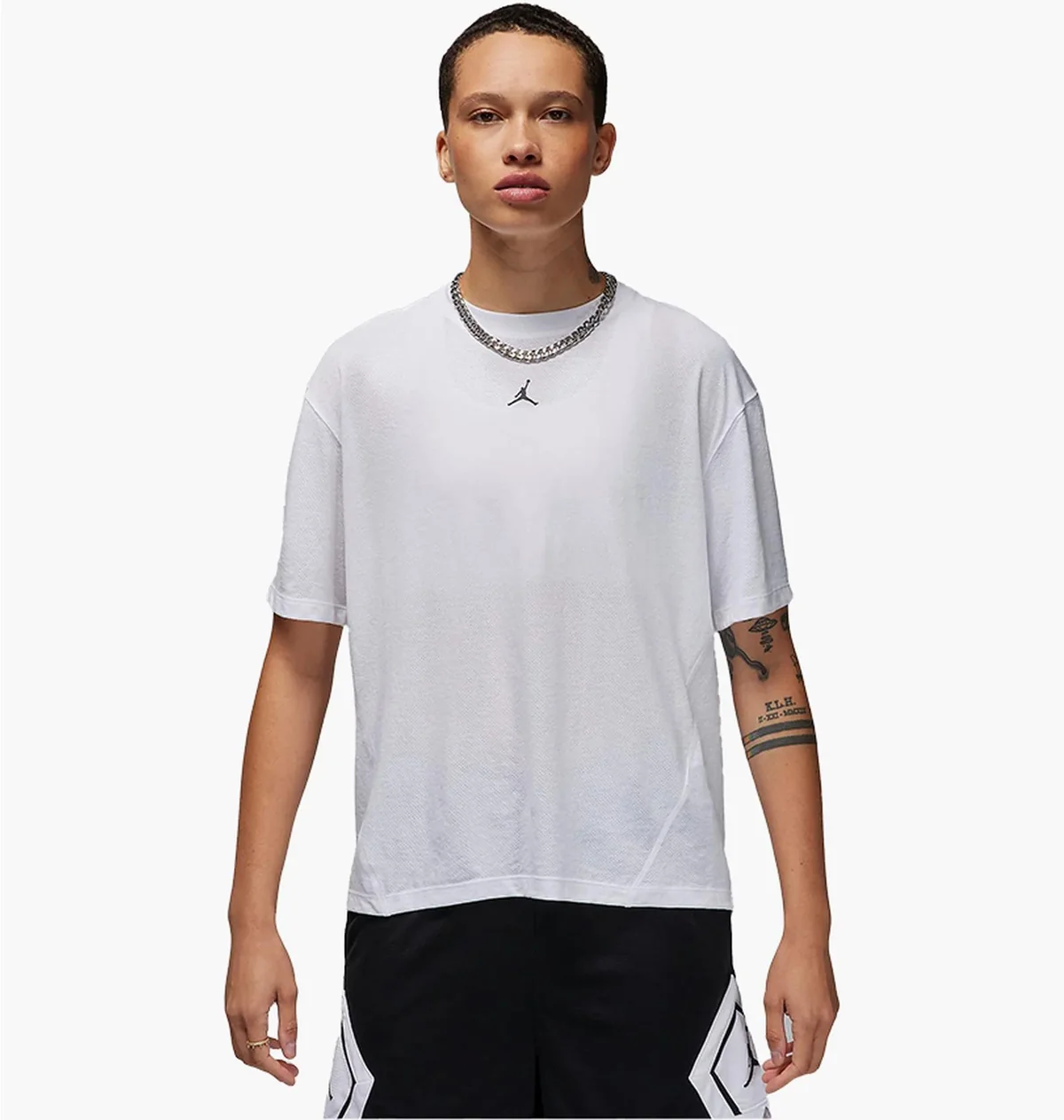 Футболка жіноча Jordan W Spt Diamond Ss Top (FN5116-100)