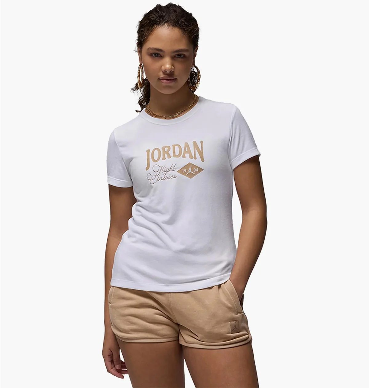 Футболка жіноча Jordan W Ss Gfx Slim Tee (FN5723-100)