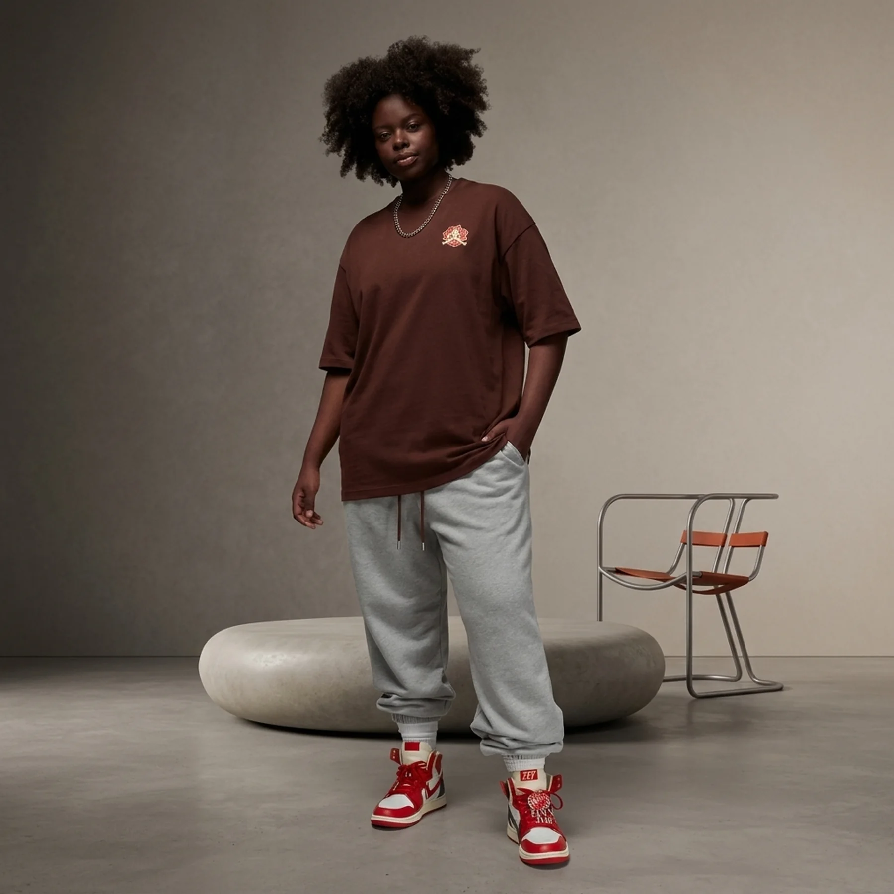 Футболка жіноча Jordan X Teyana Taylor Vintage T-Shirt (FB2640-227)