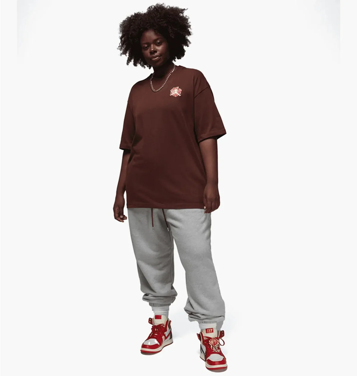 Футболка жіноча Jordan X Teyana Taylor Vintage T-Shirt (FB2640-227)