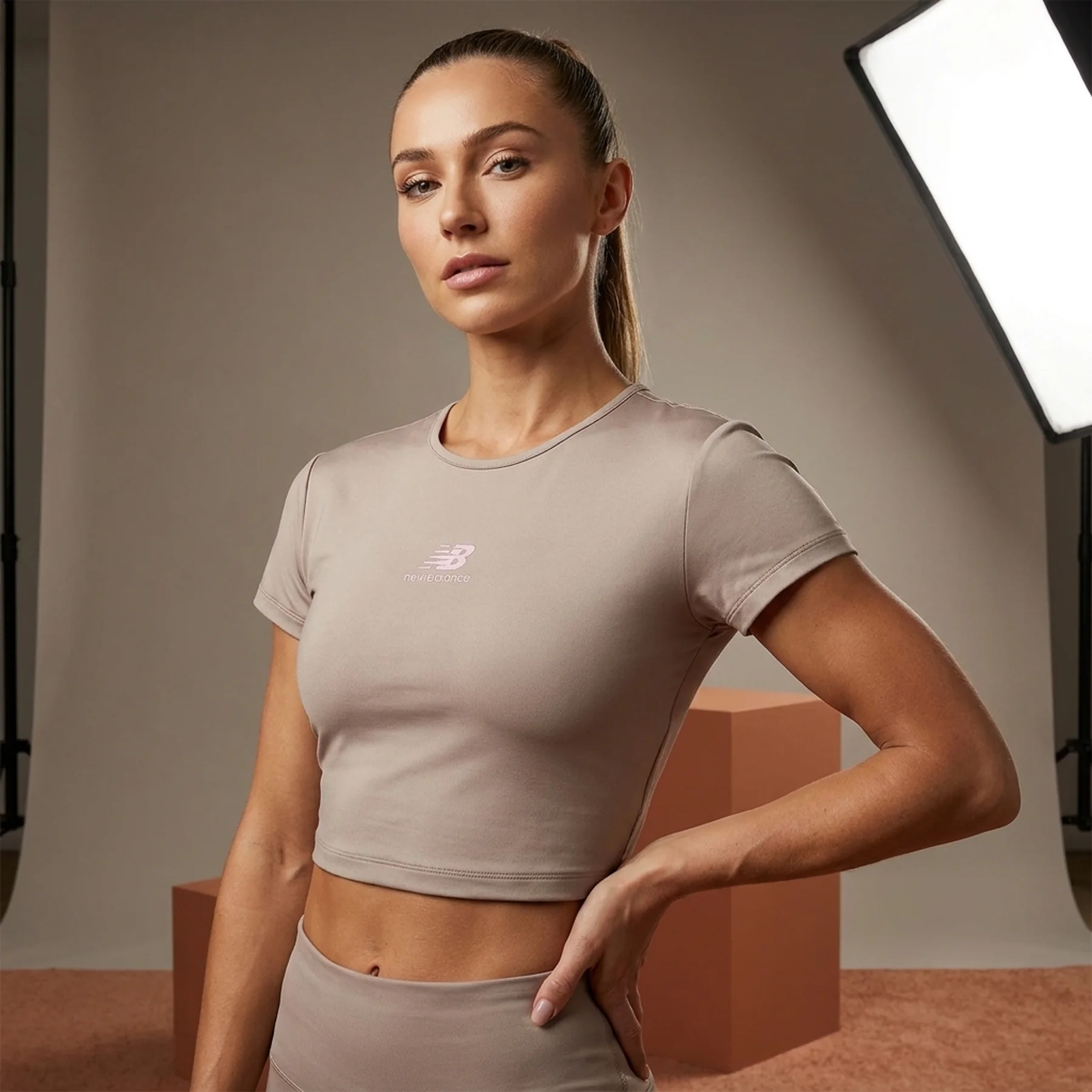 Футболка жіноча New Balance Athletics Pearl (WT31556MS)